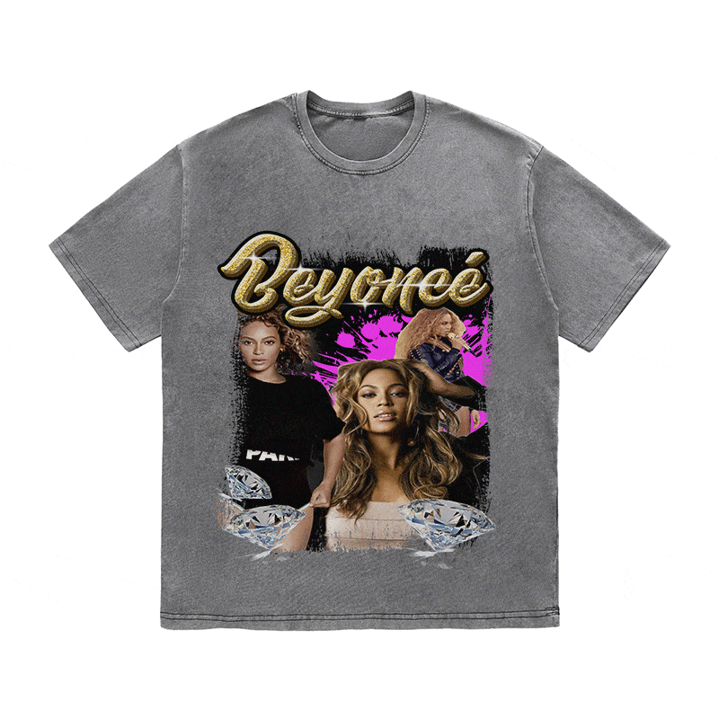 BEYONCE HEAVY WEIGHT COTTON TEE-9118