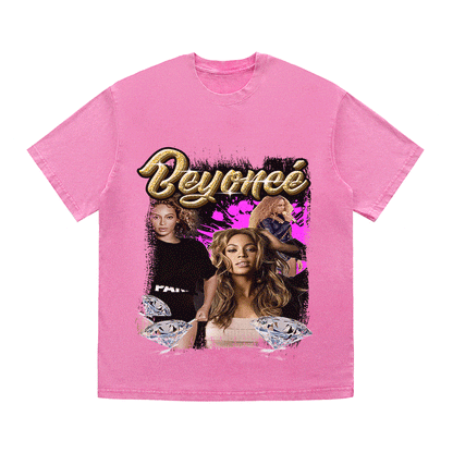 BEYONCE HEAVY WEIGHT COTTON TEE-9118