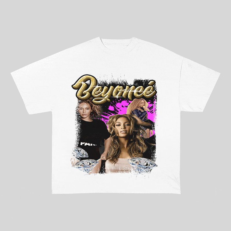 BEYONCE HEAVY WEIGHT COTTON TEE-9118