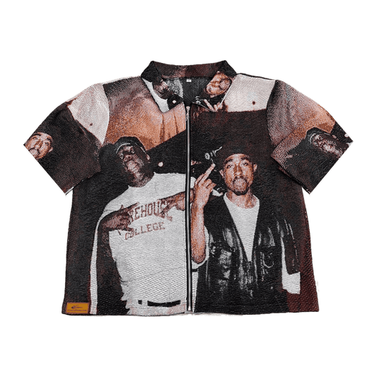 BIGGIE& PAC  TAPESTRY TEE