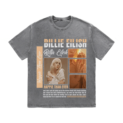BILLIE EILISH HEAVY WEIGHT COTTON TEE-8990