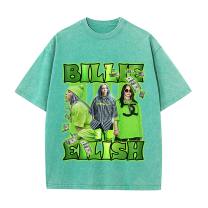 BILLIE EILISH HEAVY WEIGHT COTTON TEE-9120