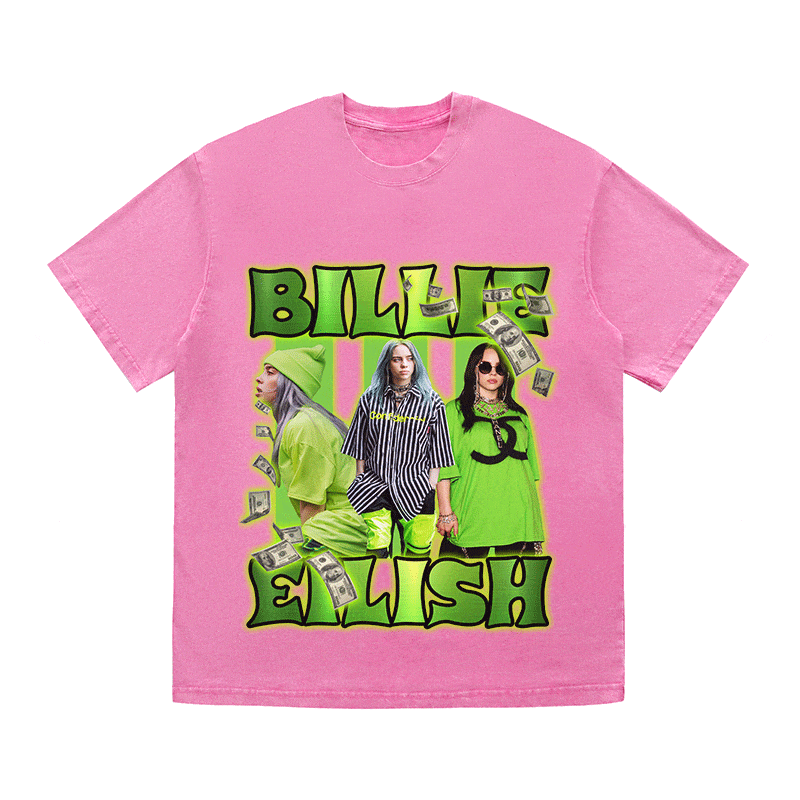 BILLIE EILISH HEAVY WEIGHT COTTON TEE-9120