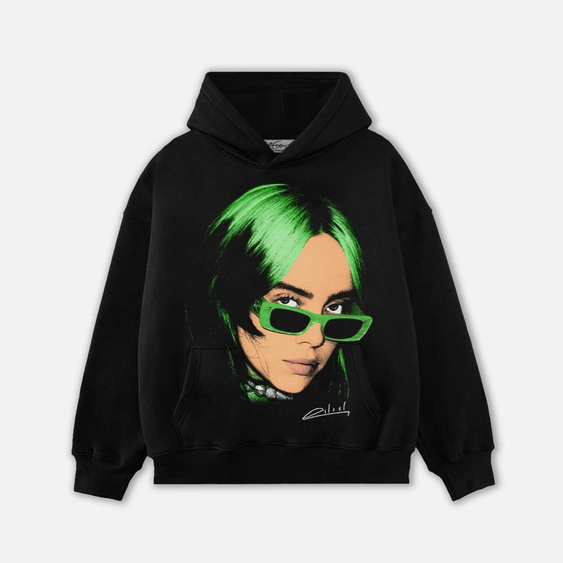 BILLIEEILISH HEAD HOODIE-1090
