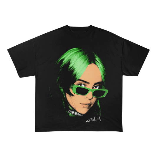 BILLIEEILISH HEAVY WEIGHT COTTON TEE-8039