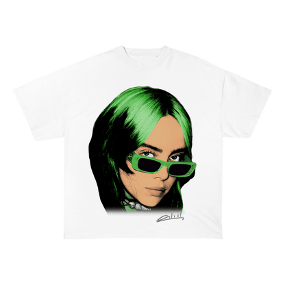 BILLIEEILISH HEAVY WEIGHT COTTON TEE-8039