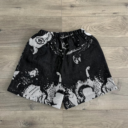 BLACK HIP TAPESTRY SHORT