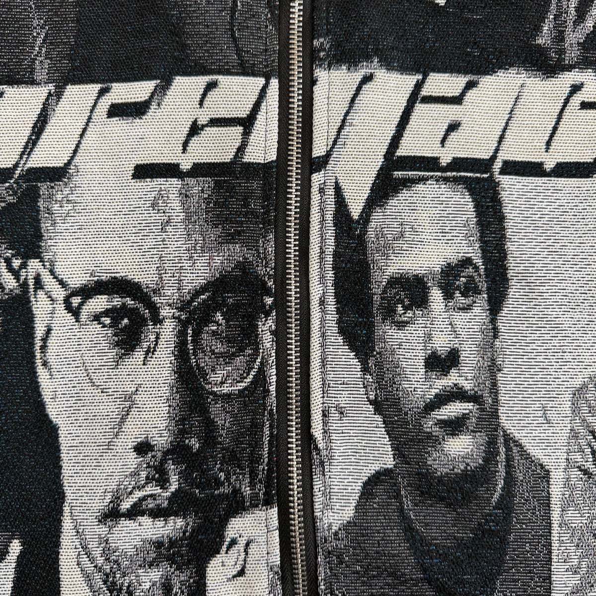 BLACK LEADER TAPESTRY JACKET