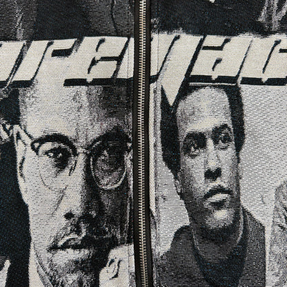 BLACK LEADER TAPESTRY TEE