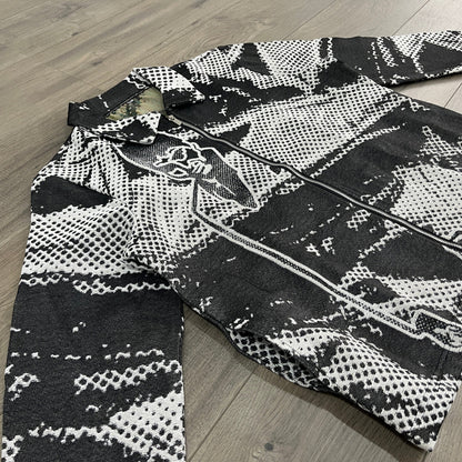 BLACK SCARFACE TAPESTRY JACKET