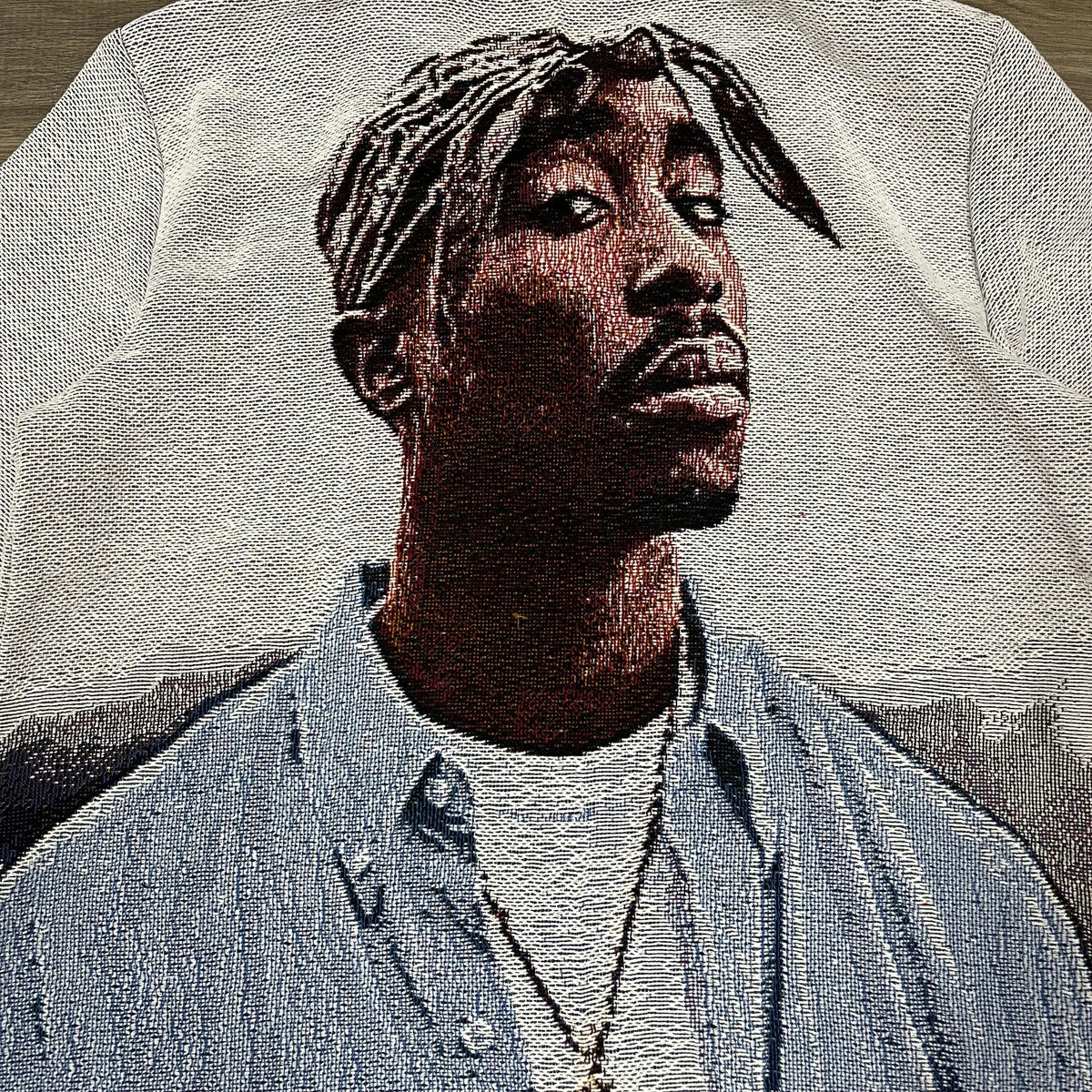 BLUE 2PAC TAPESTRY JACKET