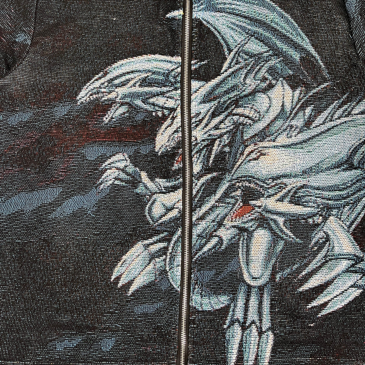 BLUE EYES WHITE DRAGON TAPESTRY JACKET