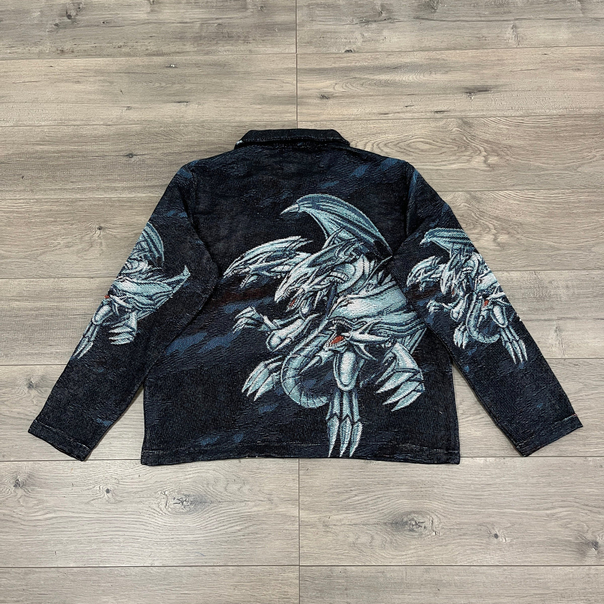 BLUE EYES WHITE DRAGON TAPESTRY JACKET