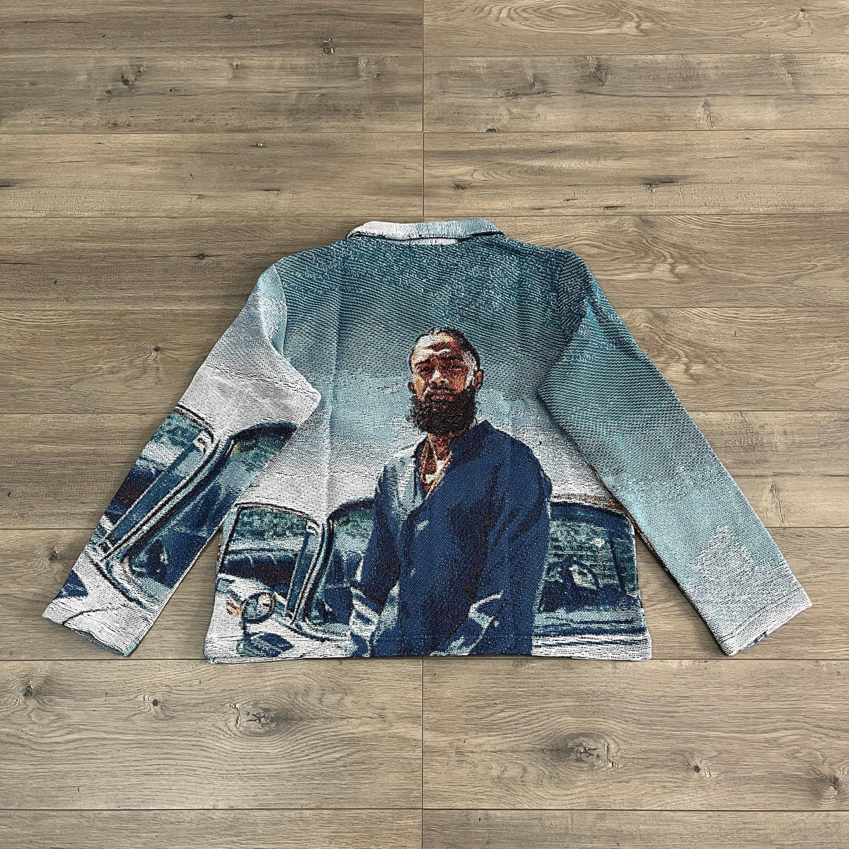 BLUE NIP TAPESTRY JACKET