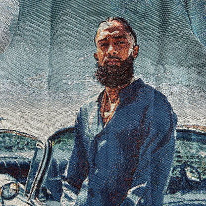 BLUE NIP TAPESTRY JACKET