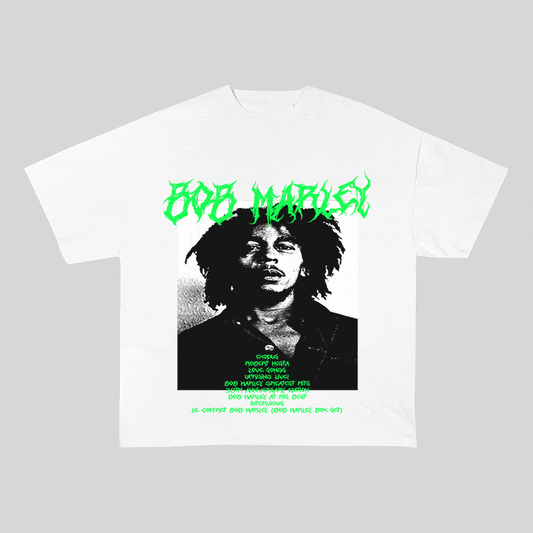 RDMCLOTHINGART tapestry hoodie BOB MARLEY HEAVY WEIGHT COTTON TEE-8924