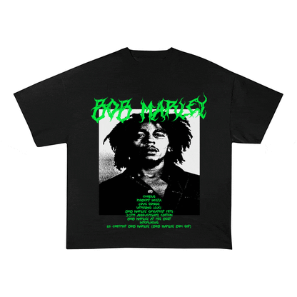 RDMCLOTHINGART tapestry hoodie BOB MARLEY HEAVY WEIGHT COTTON TEE-8924