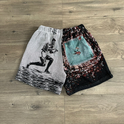 BOXING TAPESTRY SHORTS