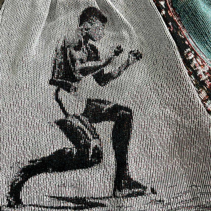BOXING TAPESTRY SHORTS