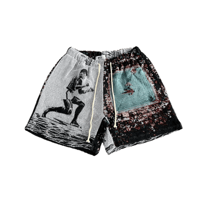 BOXING TAPESTRY SHORTS