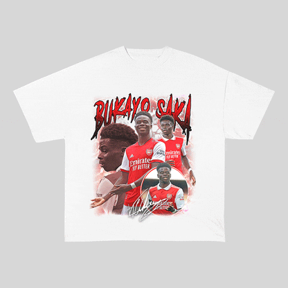 BUKAYO SAKA HEAVY WEIGHT COTTON TEE-9151