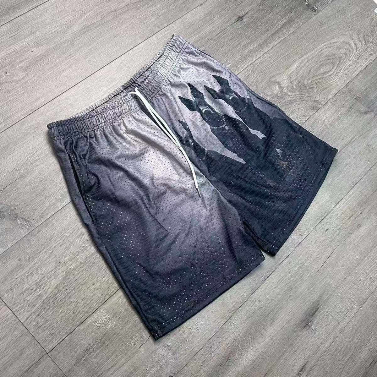 CERBERUS MESH SHORTS-8742