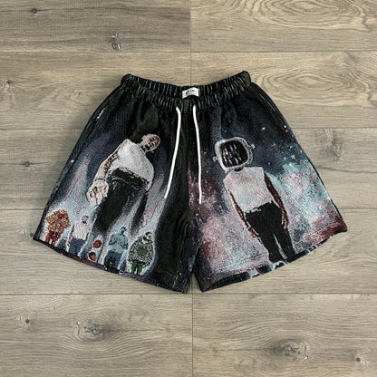 CHRIS BROWN TAPESTRY SHORTS