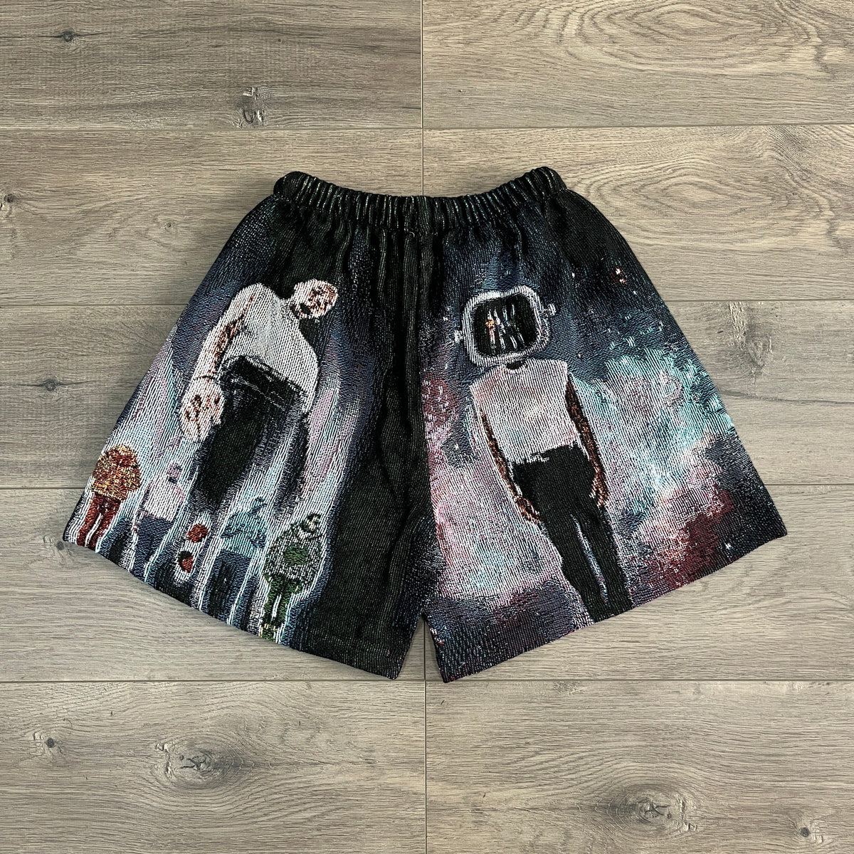 CHRIS BROWN TAPESTRY SHORTS