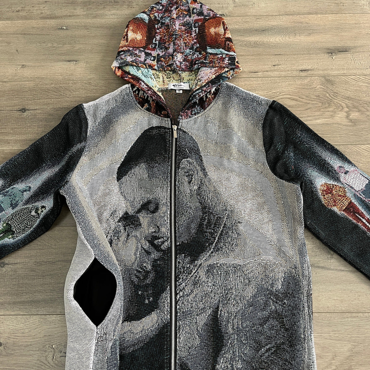 CHRIS BROWN V3 TAPESTRY HOODIE