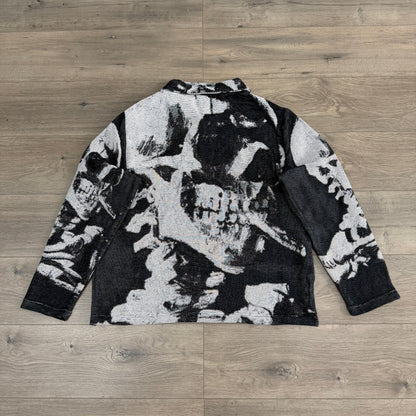 CIGARETTE SKULL TAPESTRY JACKET