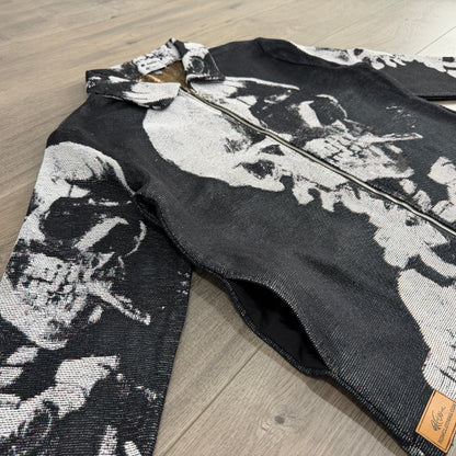 CIGARETTE SKULL TAPESTRY JACKET
