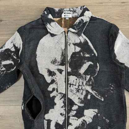 CIGARETTE SKULL TAPESTRY JACKET