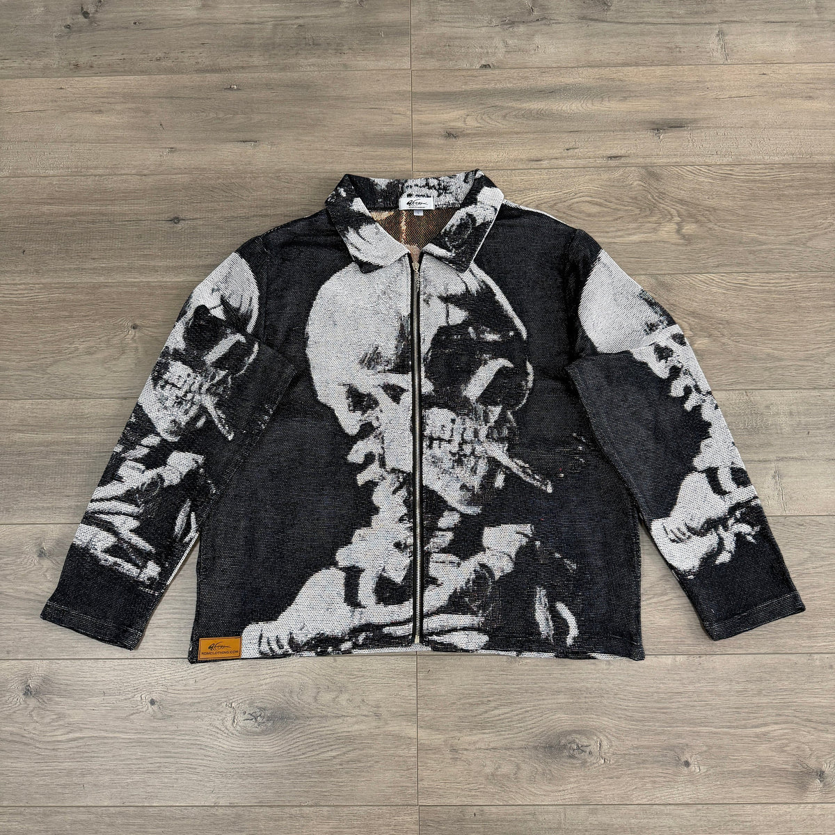 CIGARETTE SKULL TAPESTRY JACKET