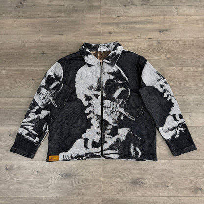 CIGARETTE SKULL TAPESTRY JACKET