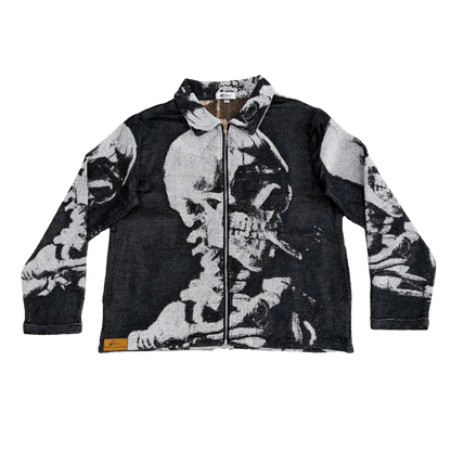 CIGARETTE SKULL TAPESTRY JACKET