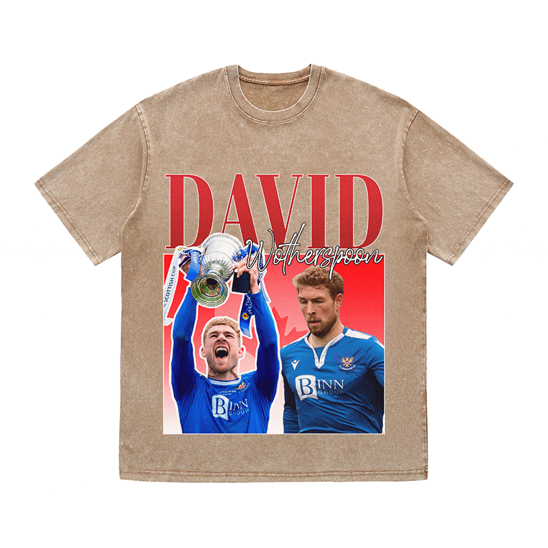DAVID HEAVY WEIGHT COTTON TEE-8954