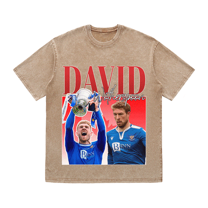 DAVID HEAVY WEIGHT COTTON TEE-8954