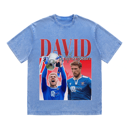 DAVID HEAVY WEIGHT COTTON TEE-8954