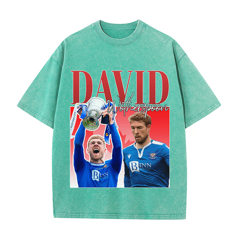 DAVID HEAVY WEIGHT COTTON TEE-8954