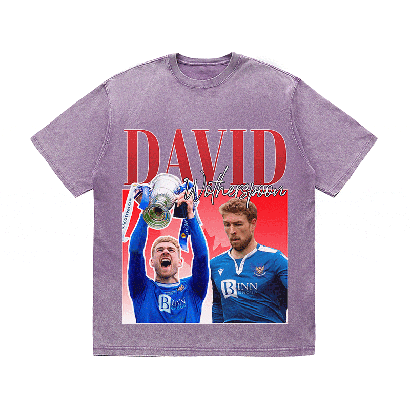 DAVID HEAVY WEIGHT COTTON TEE-8954