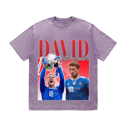 DAVID HEAVY WEIGHT COTTON TEE-8954