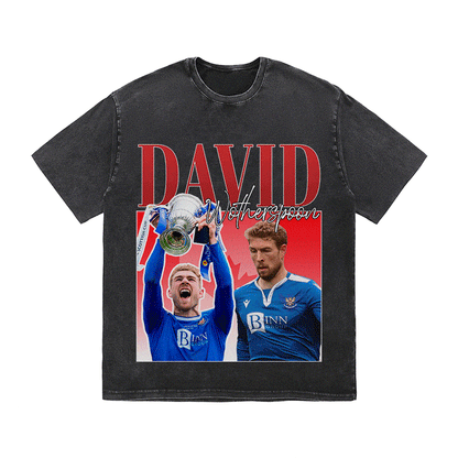 DAVID HEAVY WEIGHT COTTON TEE-8954