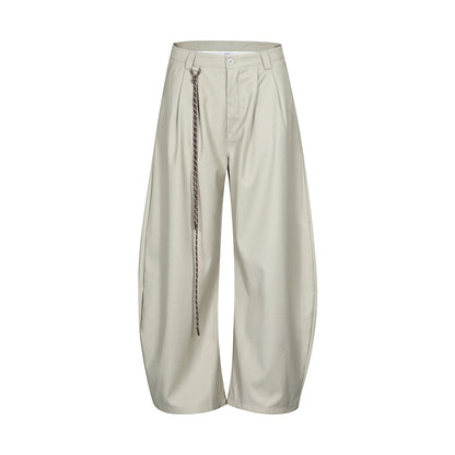 DESIGN RELAXED-FIT CASUAL PANTS-6006