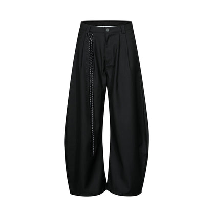 DESIGN RELAXED-FIT CASUAL PANTS-6006