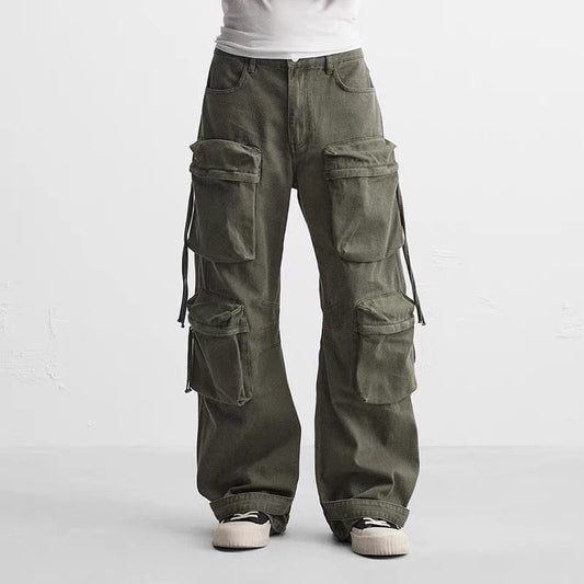 DESIGNER CARGO PANTS-9001