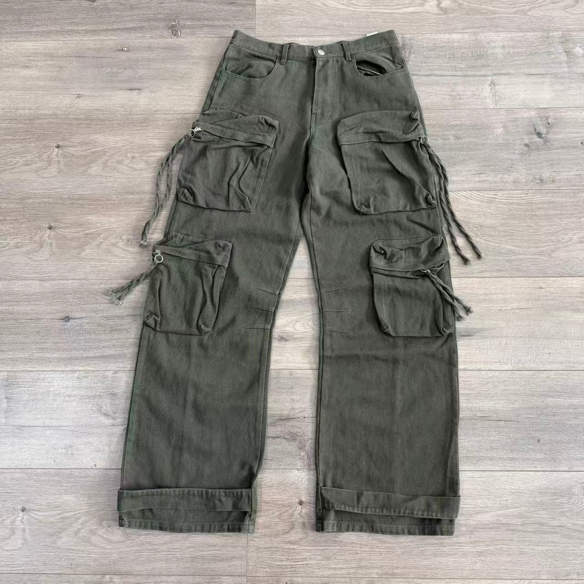 DESIGNER CARGO PANTS-9001