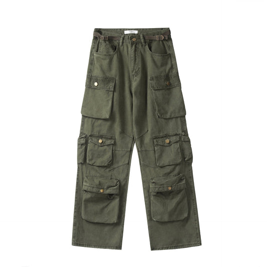 DESIGNER CARGO PANTS-9002