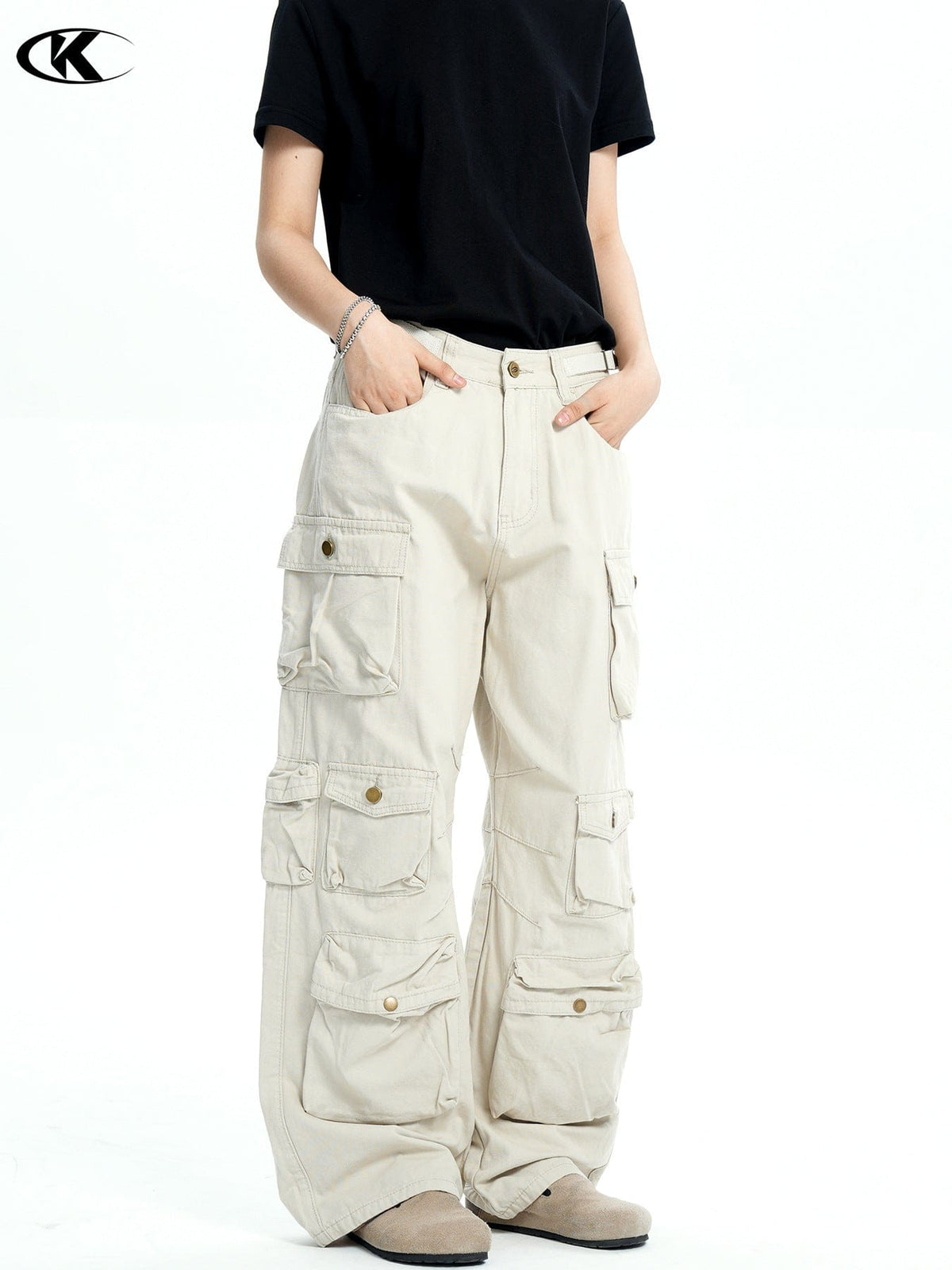 DESIGNER CARGO PANTS-9002