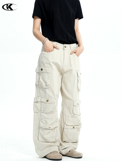 DESIGNER CARGO PANTS-9002