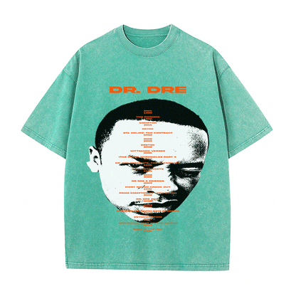 RDMCLOTHINGART tapestry hoodie DR. DRE HEAVY WEIGHT COTTON TEE-8929